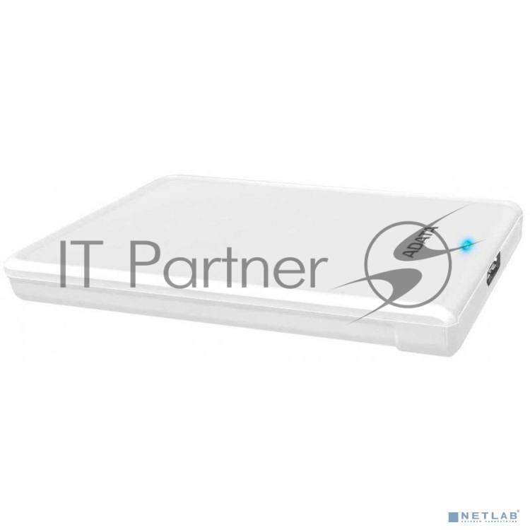 Внешний HDD 2.5" ADATA HV620S, 2TB, USB 3.2 Gen 1 Type-A, 5400 rpm, белый
