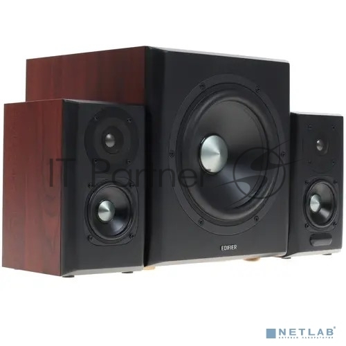 Акустическая система Edifier S350DB Brown 2.1,150W RMS, дерево, Bluetooth aptX