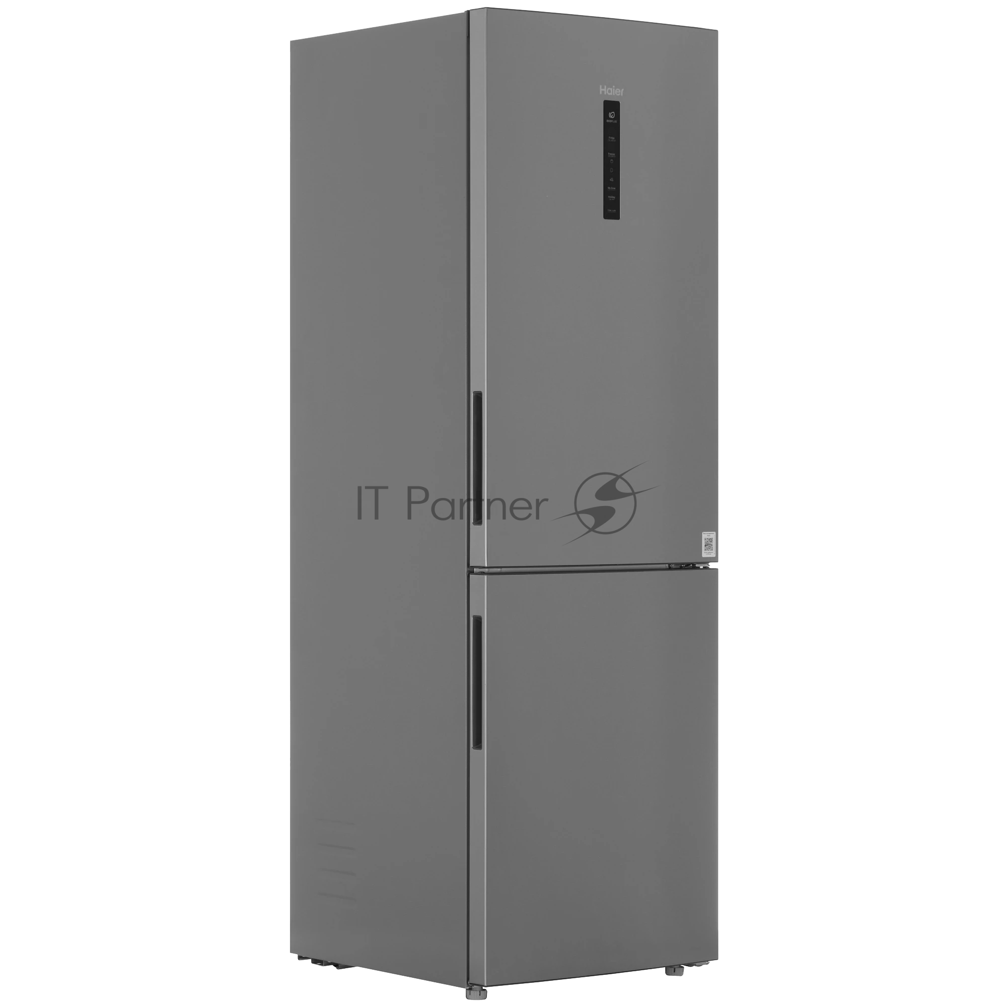 Холодильник Haier C4F637CXRGU1 серебристый двухкамерный 235/115л морозилка снизу, No Frost