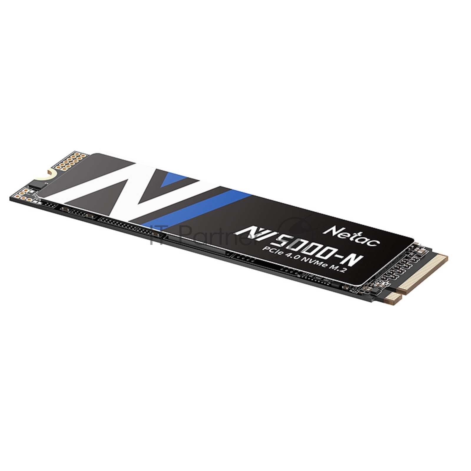 Твердотельный накопитель Netac NV5000-N 2Tb [NT01NV5000N-2T0-E4X] M.2 2280, PCI-E 4.0 x4, 3D NAND, 4800/4400MBs, NVMe 1.4, 1280TBW