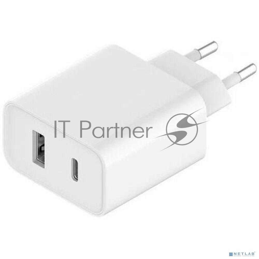 Сетевое зарядное устройство Xiaomi Mi 33W Wall Charger (Type-A+Type-C) EU (BHR4996GL) (738067)