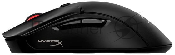 Мышь беспроводная HyperX Haste 2 черный, 26000 dpi, радиоканал, Bluetooth, USB, кнопки - 5