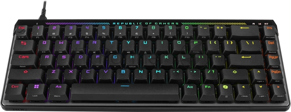 Клавиатура ASUS ROG Falchion Ace HFX проводная, USB Type-C, чёрный