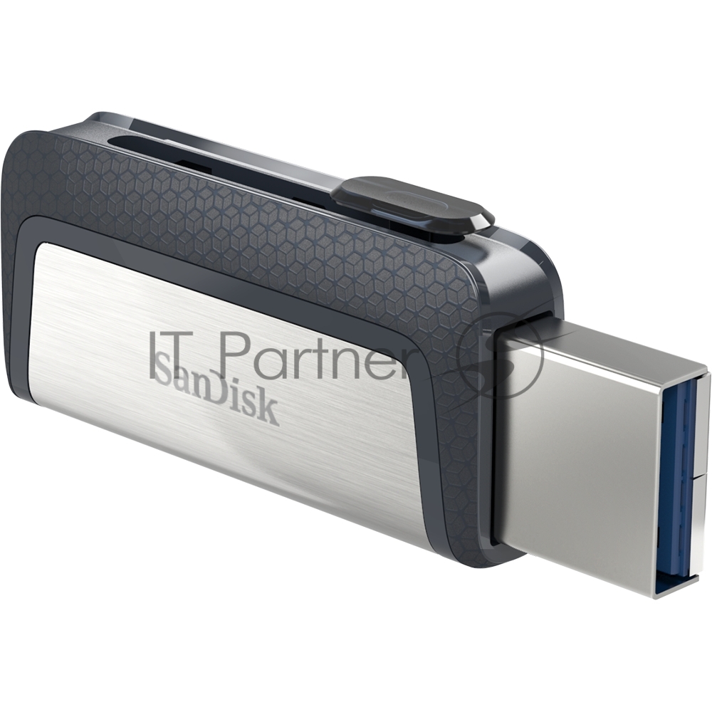 Флешка USB Sandisk 64Gb Ultra Dual SDDDC2-064G-G46 USB 3.0 серый/узор