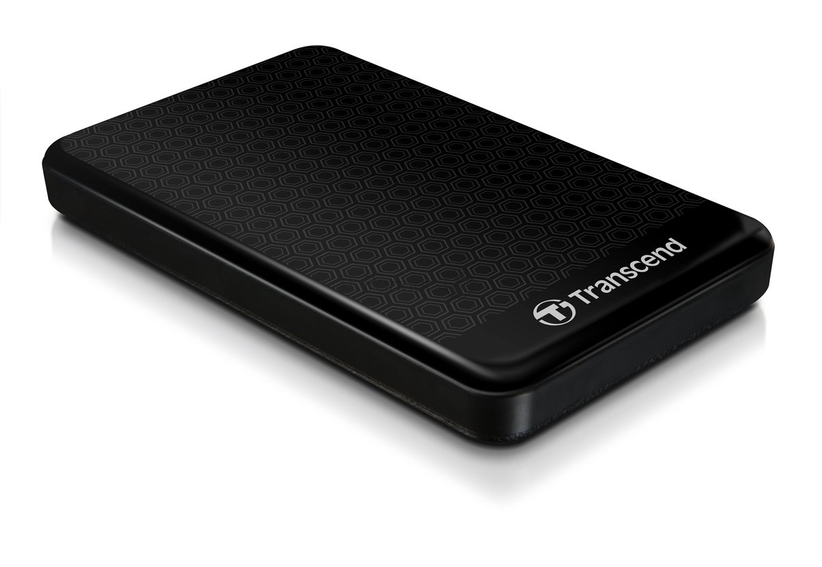 Внешний HDD 2.5" Transcend StoreJet 25A3, 1TB, USB 3.2 Gen 1 Type-A, 5400 rpm, черный
