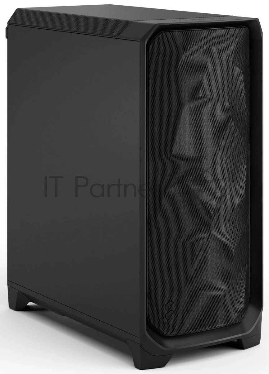 Корпус Fractal Design Meshify 3 Black Solid, Midi-Tower, чёрный, 3 x 140 мм