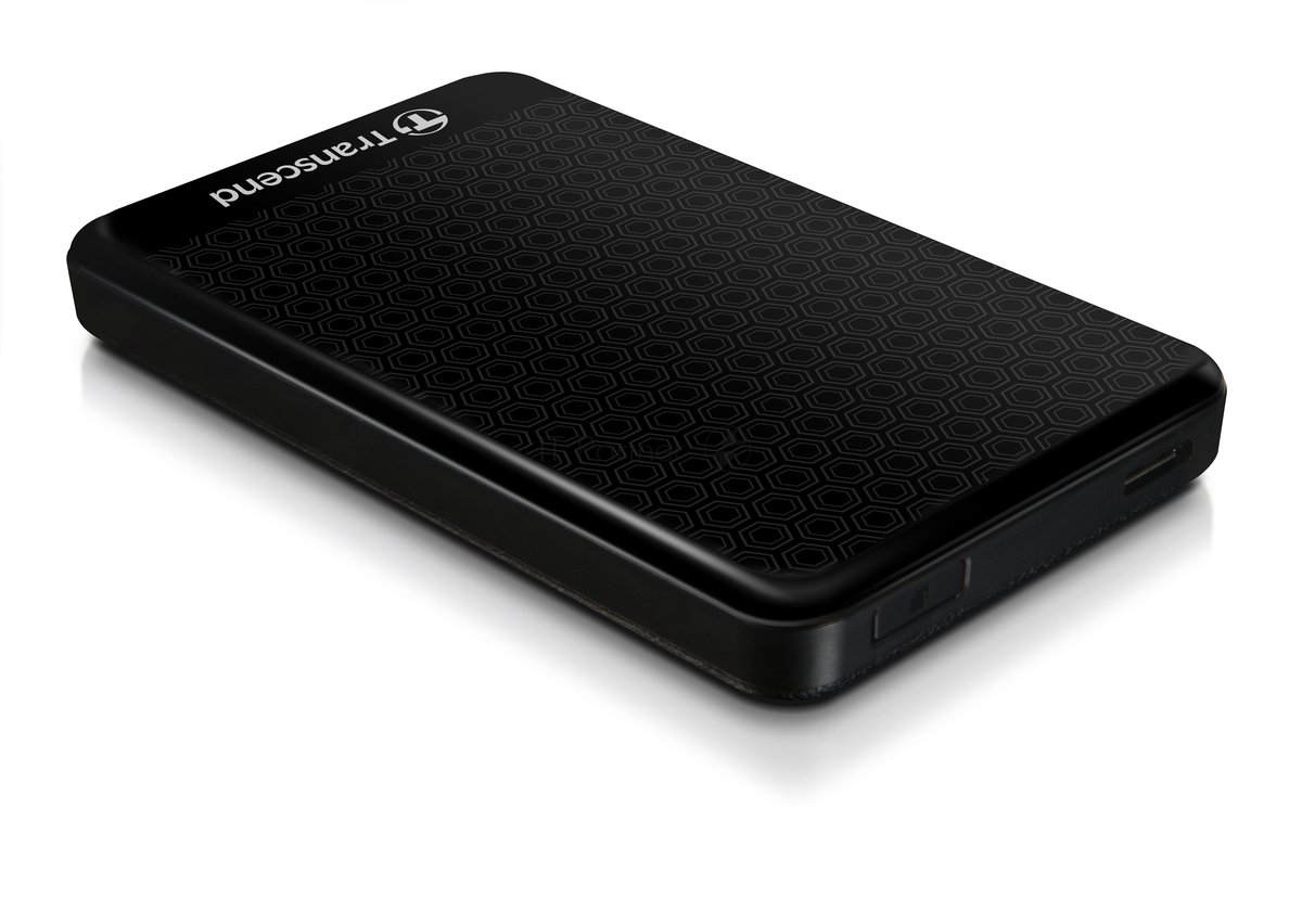 Внешний HDD 2.5" Transcend StoreJet 25A3, 1TB, USB 3.2 Gen 1 Type-A, 5400 rpm, черный