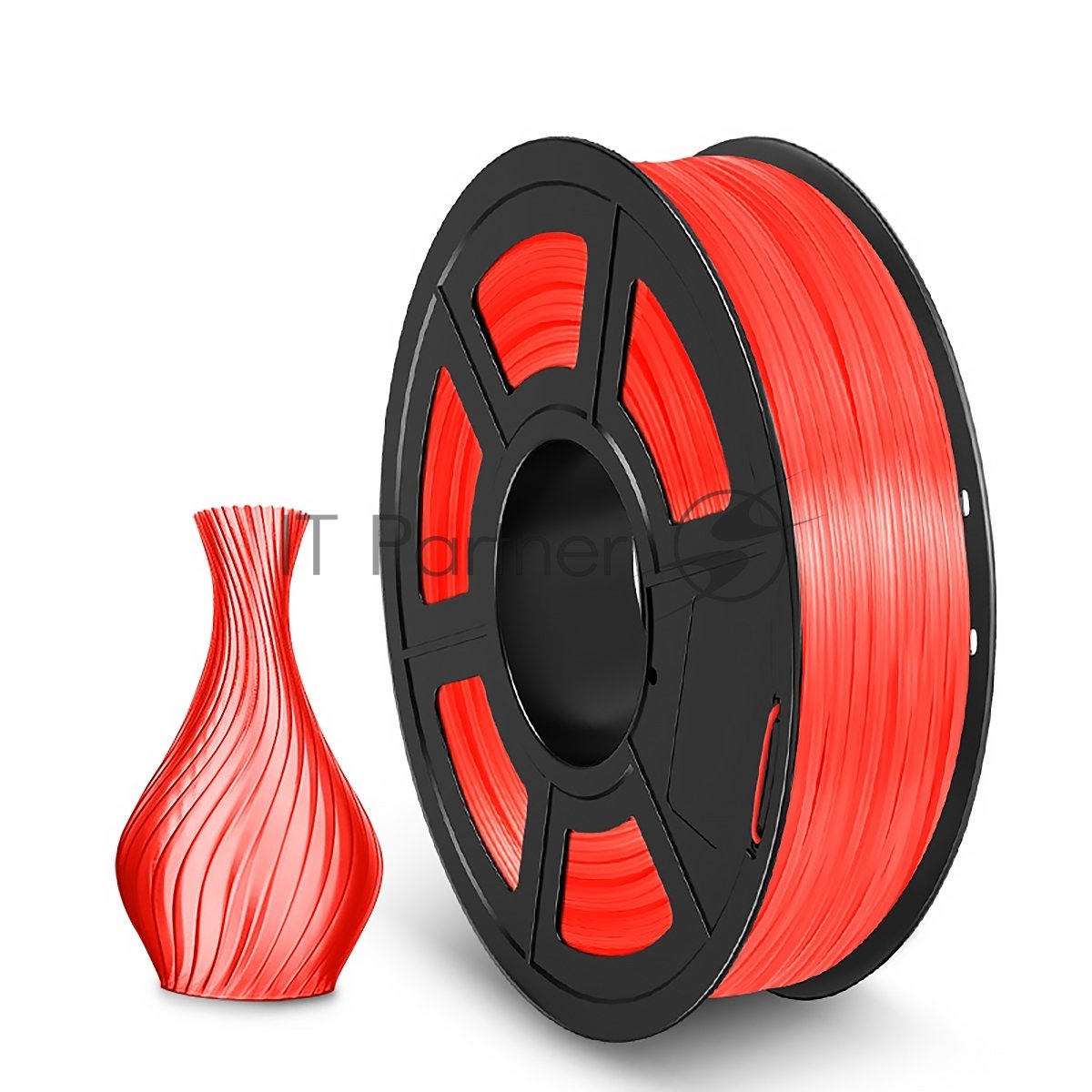 Филамент NV Print NV-3D-TPU-TRANS-RED, TPU Transparent Red, 1.75мм, 0.5кг