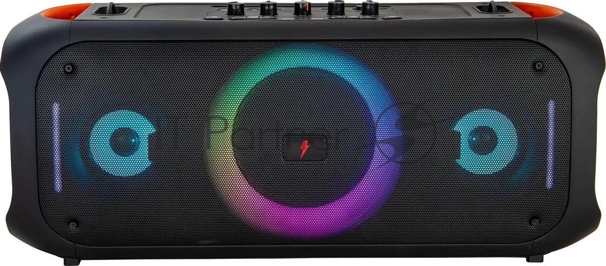 Колонка портативная Ural Молния 7500 черный 750W 2.1 BT/3.5Jack 6000mAh