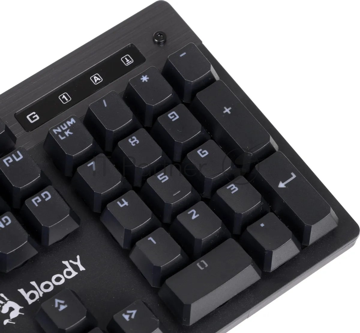Клавиатура A-4Tech Bloody B500N black USB for gamer LED [1181122]