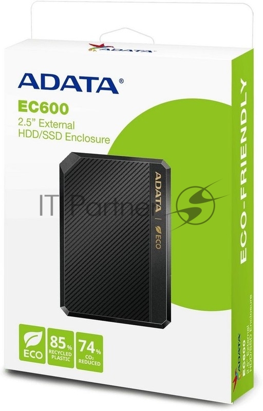 EC600-BCBK ADATA Корпус  для  HDD/SSD  ADATA EC600-BCBK