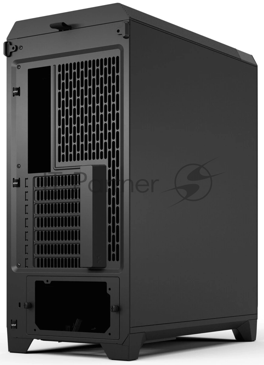 Корпус Fractal Design Meshify 3 Black Solid, Midi-Tower, чёрный, 3 x 140 мм