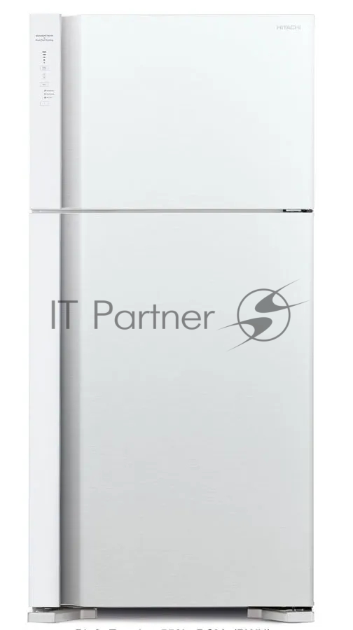 Холодильник Hitachi R-V660PUC7-1 TWH белый текстур. двухкамерный инвертер 405/145л морозилка сверху