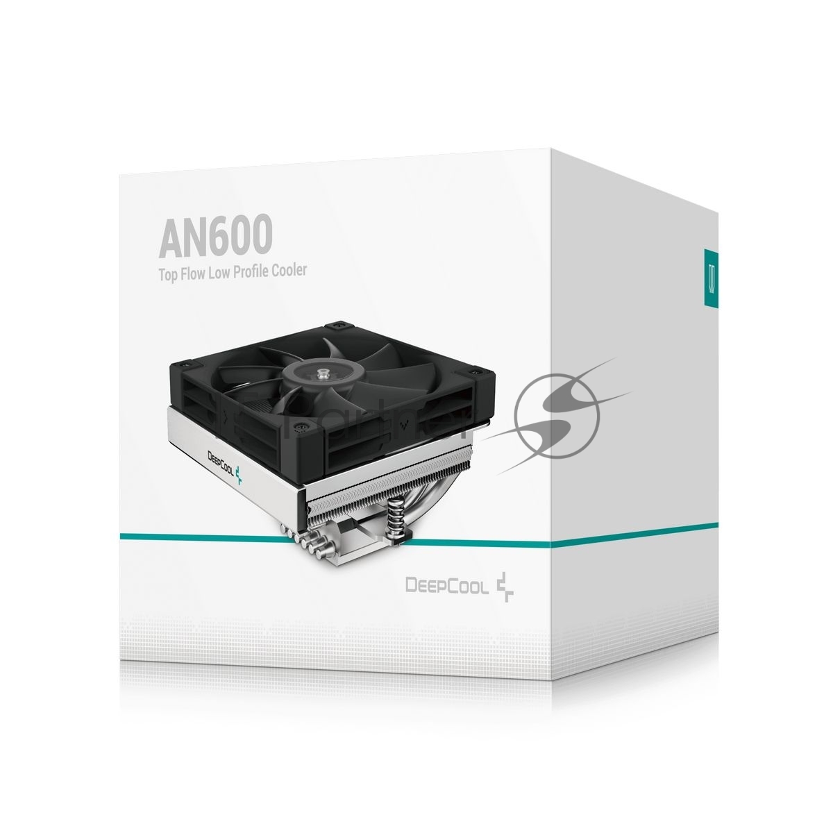 Кулер для процессора DEEPCOOL AN600 серебристый, 120 мм, алюминий/медь, 1850 об/мин, 24.2 дБ, 4 pin, 180 Вт, 67 мм
