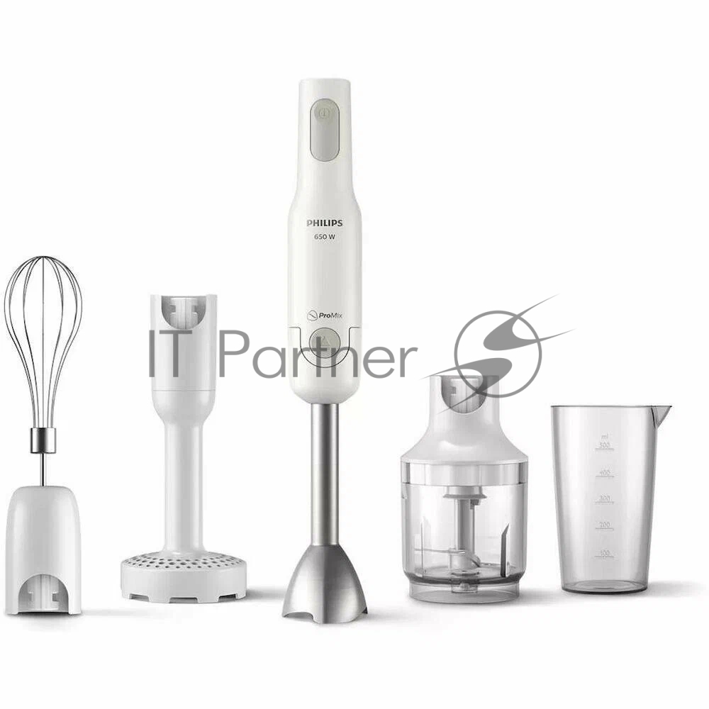 Блендер погружной Philips HR2538/00 650 Вт, белый
