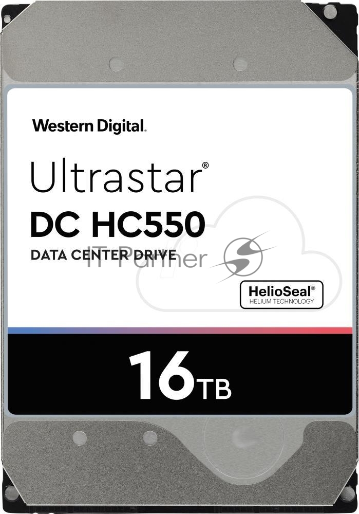 Жесткий диск WD SATA 16Tb 7200RPM 6Gb/S 512MB DC HC550 0F38466