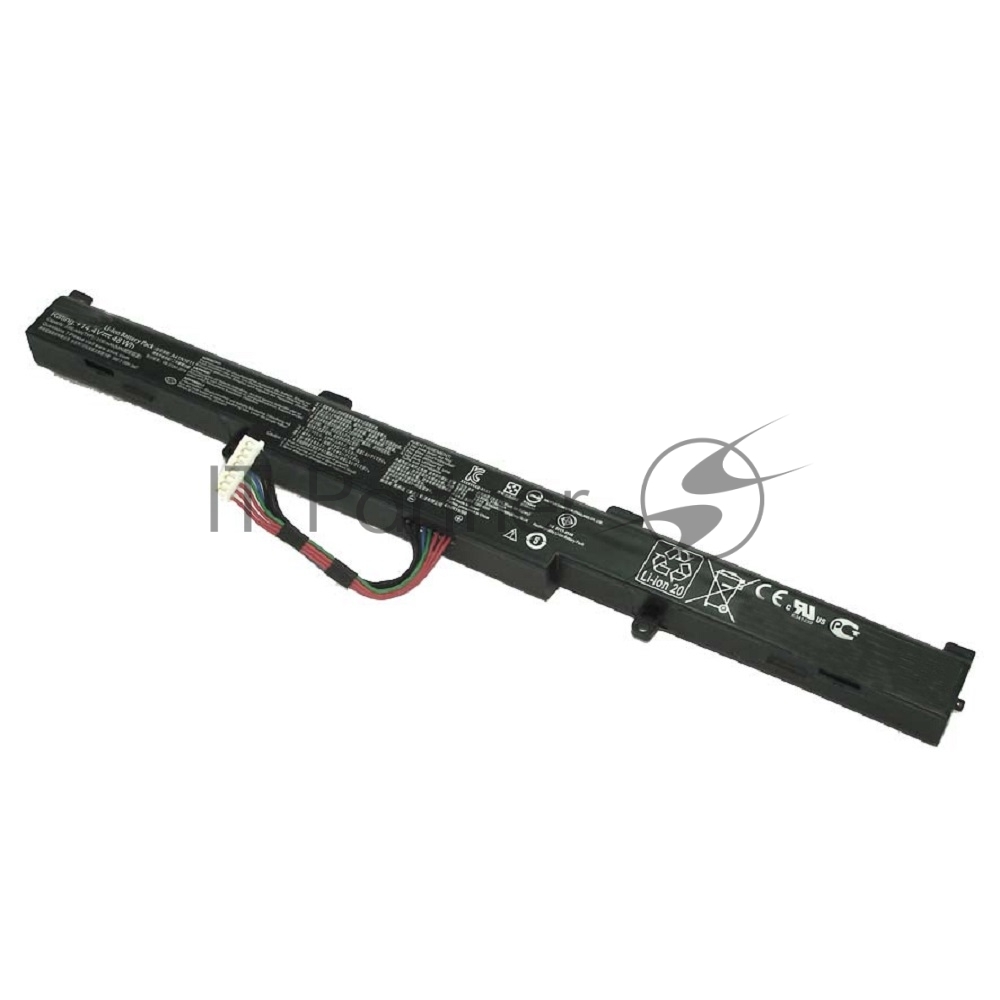 Аккумуляторная батарея для ноутбука Asus ROG GL553V (A41N1611) 14.4V 48Wh черный Orig