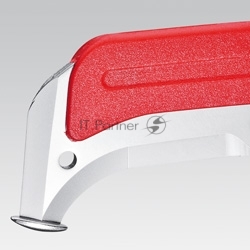 Нож для снятия изоляции KNIPEX 9855 1000 V  155мм  хирургическая сталь, закаленная на воздухе