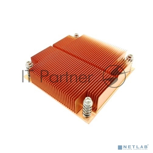 Exegate EX286163RUS Радиатор для процессора ExeGate ESNK-0047.1U.2011/2066.Cu (Медный, socket LGA2011/2066, TDP 100W, 435г, на винтах, с термопастой, Retail box)