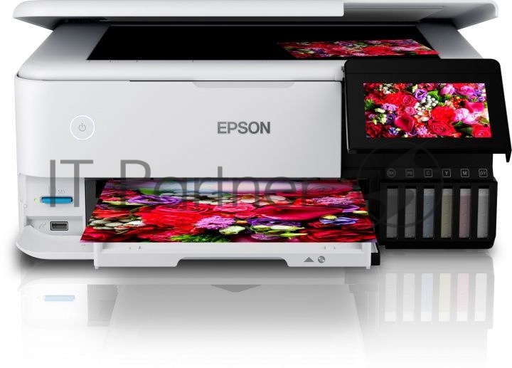 МФУ струйное Epson L8160 (C11CJ20404/403/402) A4 Duplex Net WiFi USB RJ-45 черно-белый