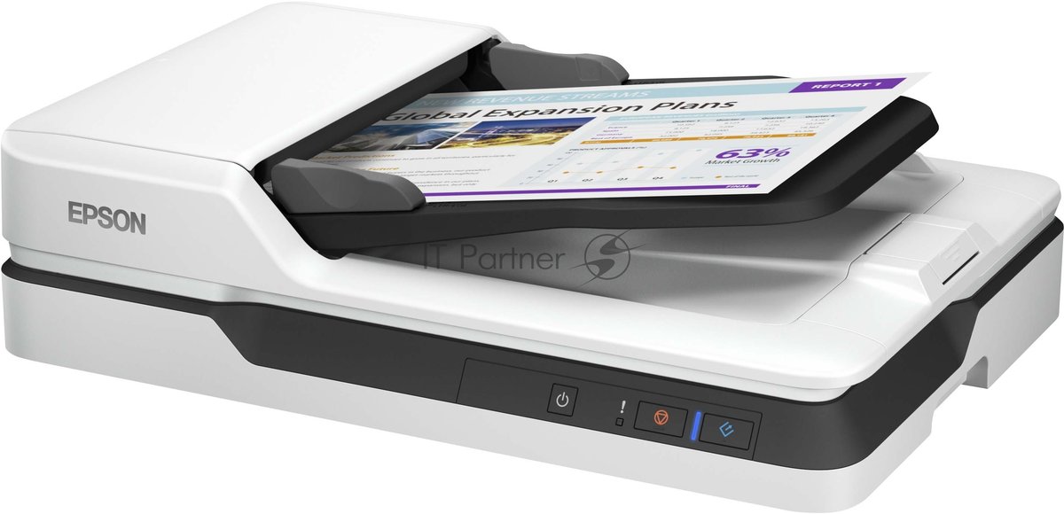 Сканер планшетный Epson WorkForce DS-1630 (B11B239402/401/507) A4