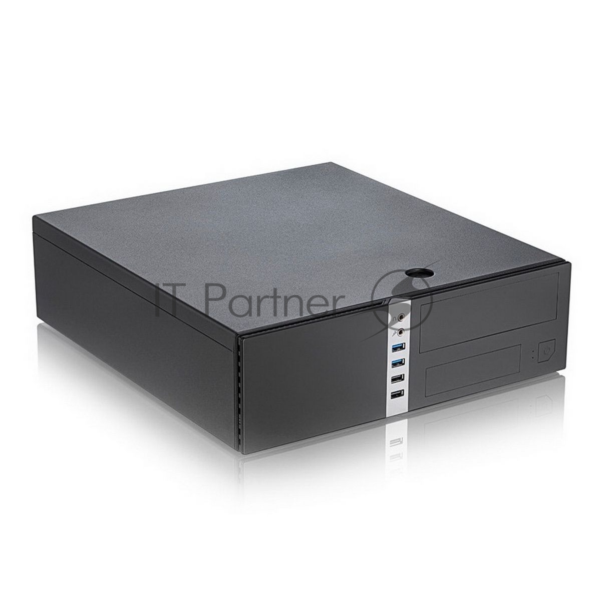 Компьютерный корпус Foxline FL-203-GT-300 mATX case black, w/PSU TFX 300W 80+ bronze, w/2xUSB 2.0+2xUSB 3.0, w/pwr cord, w/8см FAN