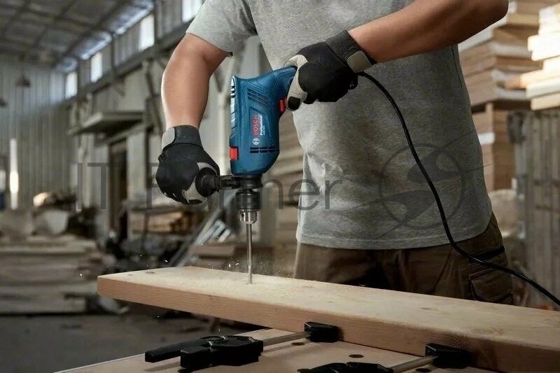 Дрель-шуруповерт Bosch GSB 600, 600 Вт, 1,5 Нм, щеточный, ударная