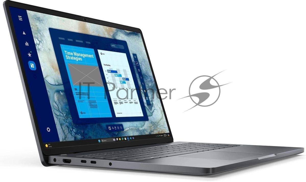 Ноутбук Dell Pro 16/16"/IPS/Intel Core Ultra 7 255U/16Gb/512Gb SSD/Intel Graphics/Linux/серый/1.92kg