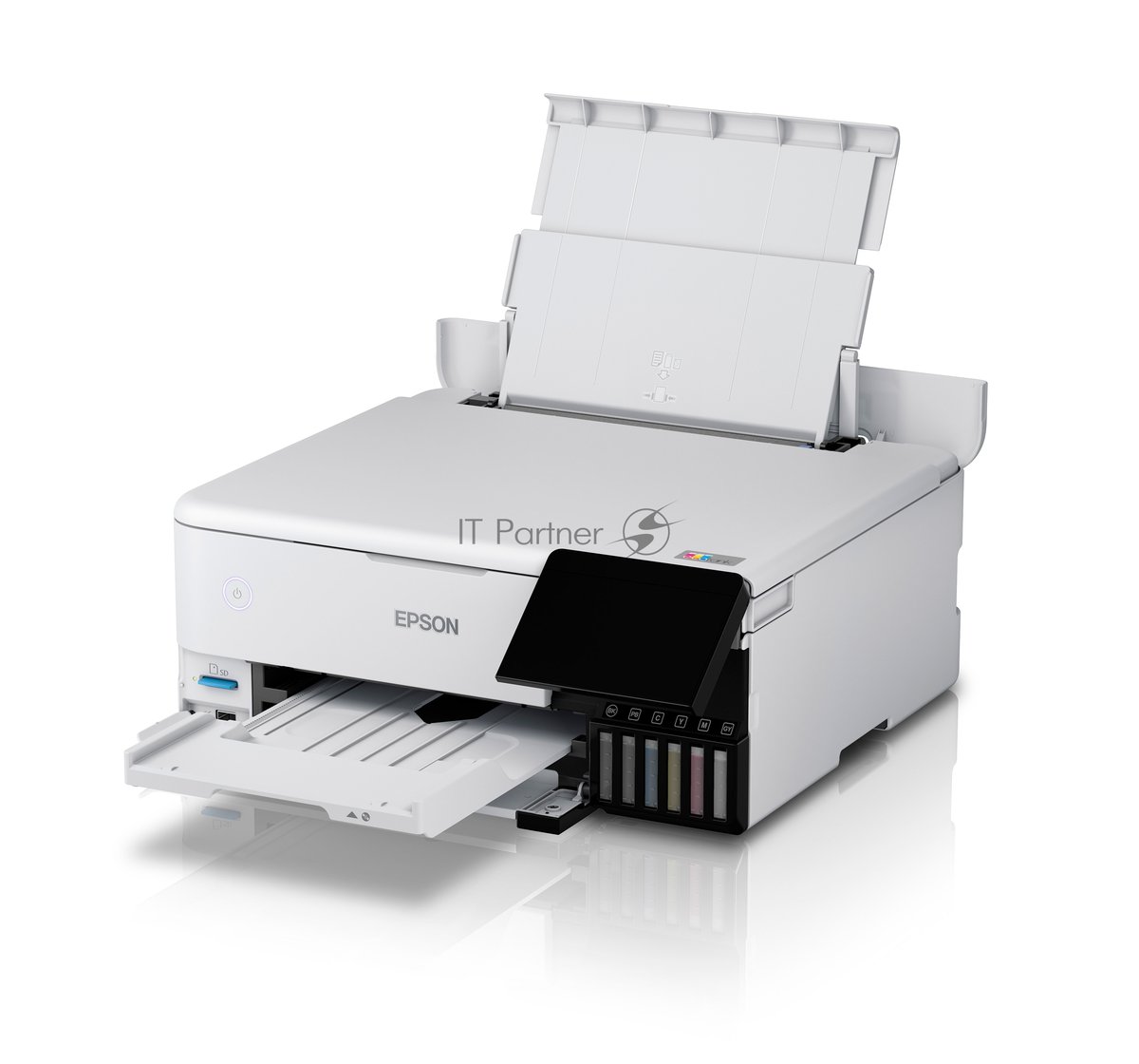 МФУ струйное Epson L8160 (C11CJ20404/403/402) A4 Duplex Net WiFi USB RJ-45 черно-белый