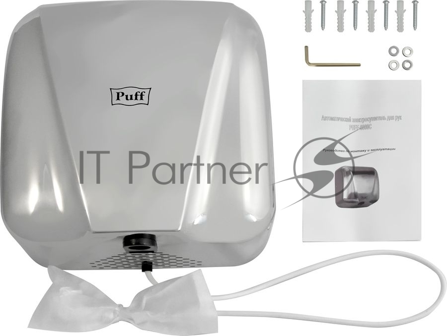 Сушилка для рук Puff -8800C new 1800Вт хром