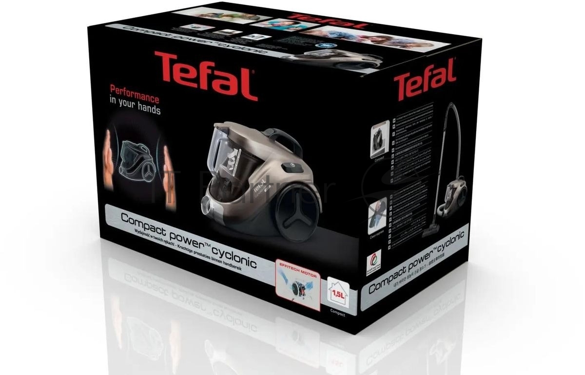 Пылесос Tefal TW3786RA пылесос сухая уборка потребляемая мощность 750 Вт