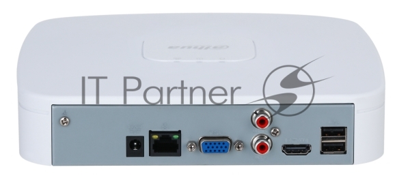 Видеорегистратор DAHUA DHI-NVR2104-S3, 4 Channel Smart 1U 1HDD Network Video Recorder