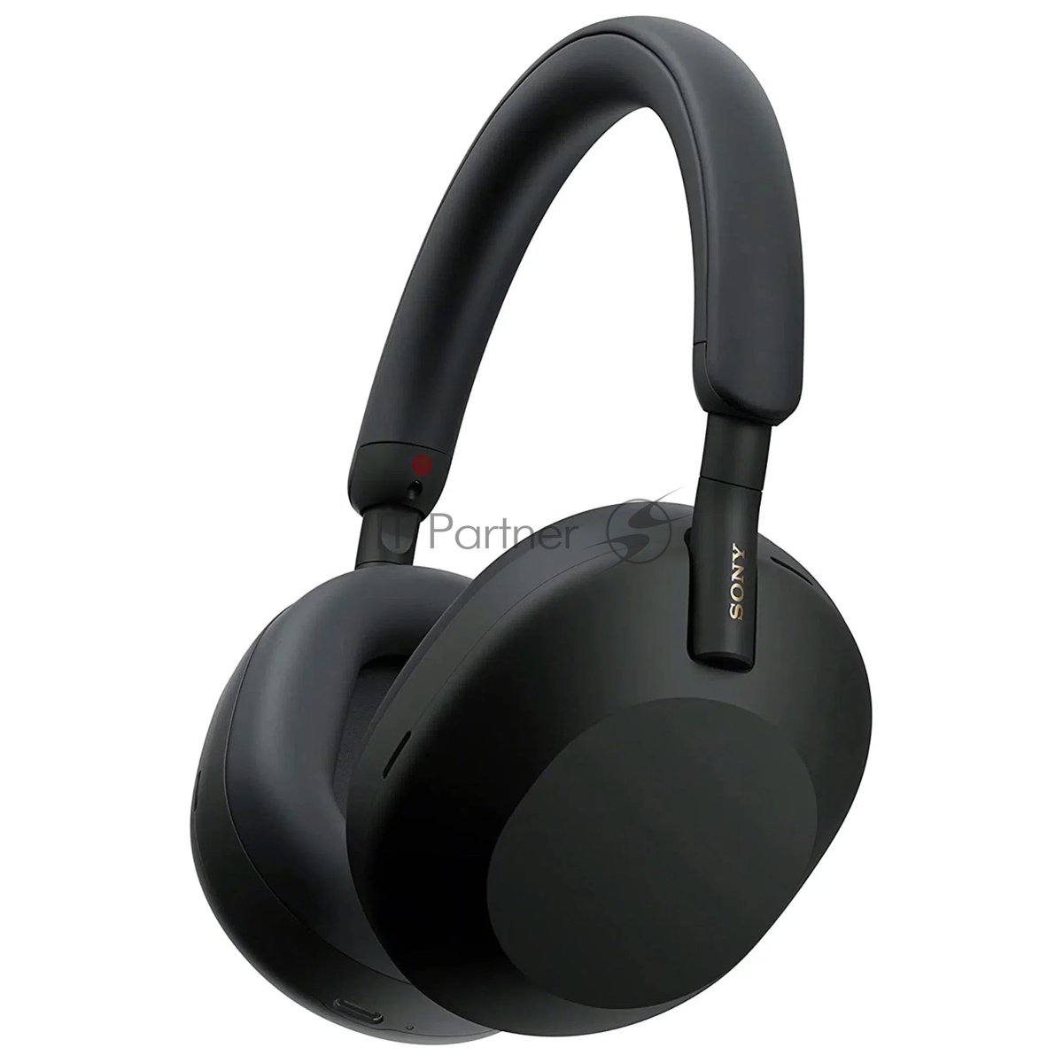 Беспроводные/проводные наушники Sony WH-1000XM5 черный, полноразмерные, Bluetooth + проводной, активное шумоподавление, до 30 ч
