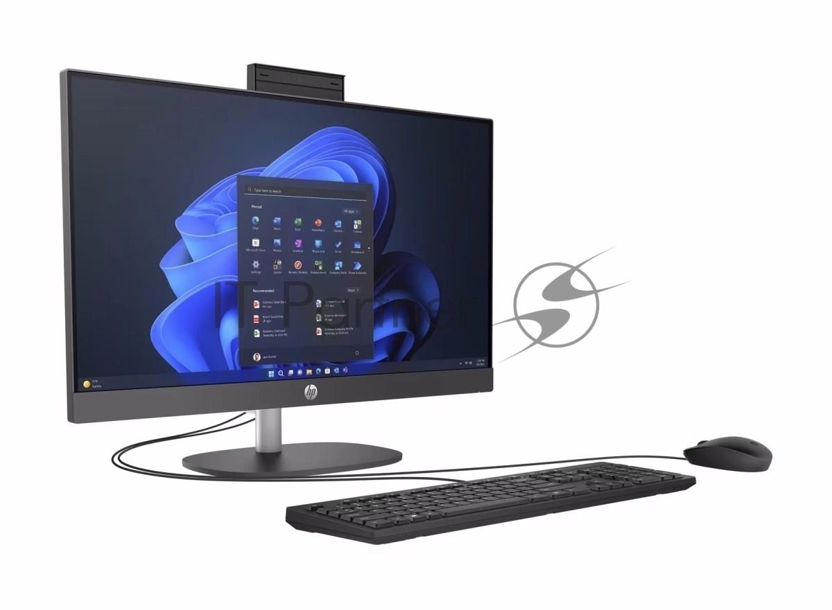 Моноблок HP ProOne 240 G10 All-in-One NT IPS 23,8"(1920x1080)Core i5-1334U,8GB,512GB,eng/rus usb kbd,mouse,5MP,WiFi,BT,IronGray,DOS,1Wty