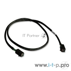 Кабель ACD-SFF8643-10M, INT, SFF8643-SFF8643 (MiniSAS HD -to- MiniSAS HD internal cable), 100cm