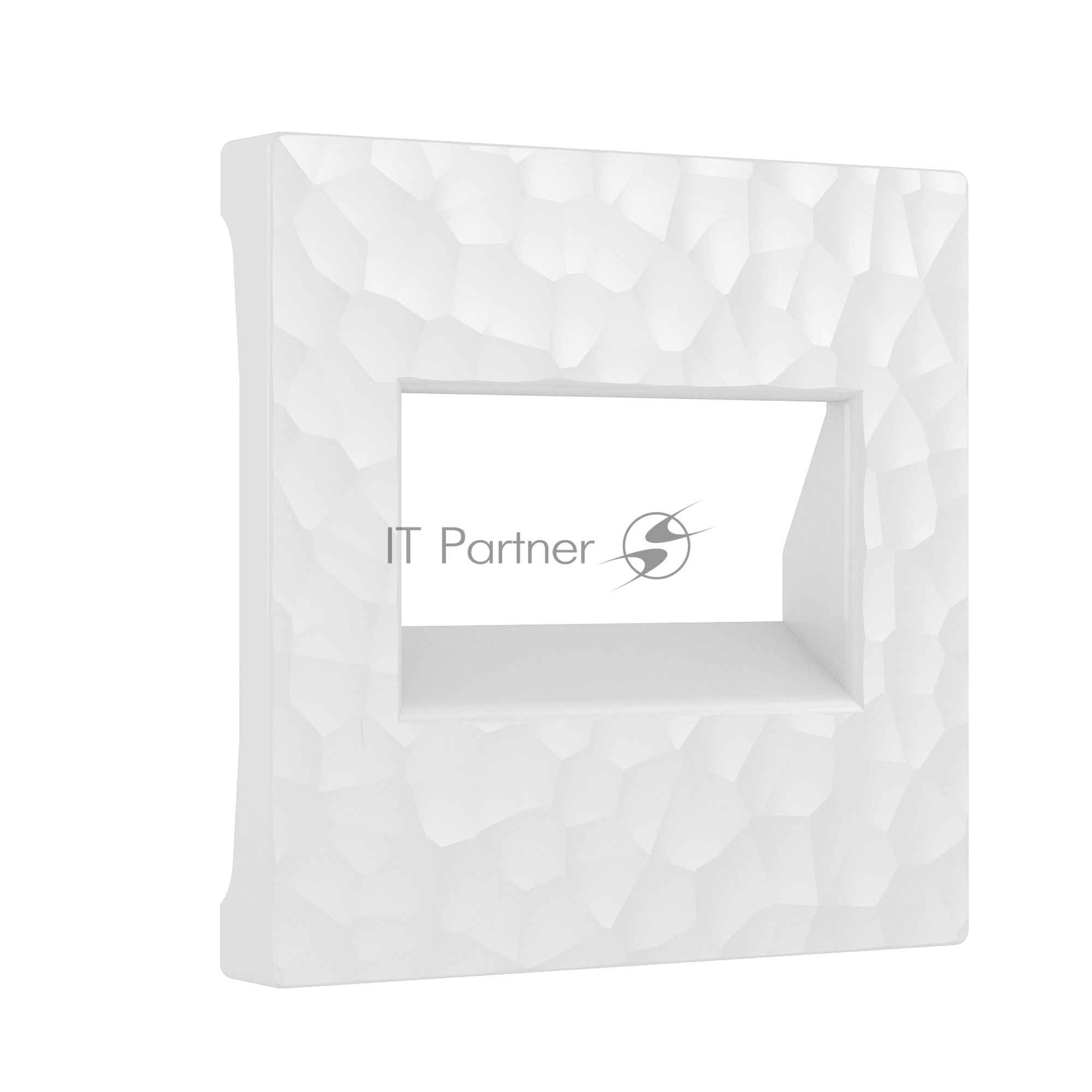 Накладка для двойной розетки Еthernet RJ-45 (белый)