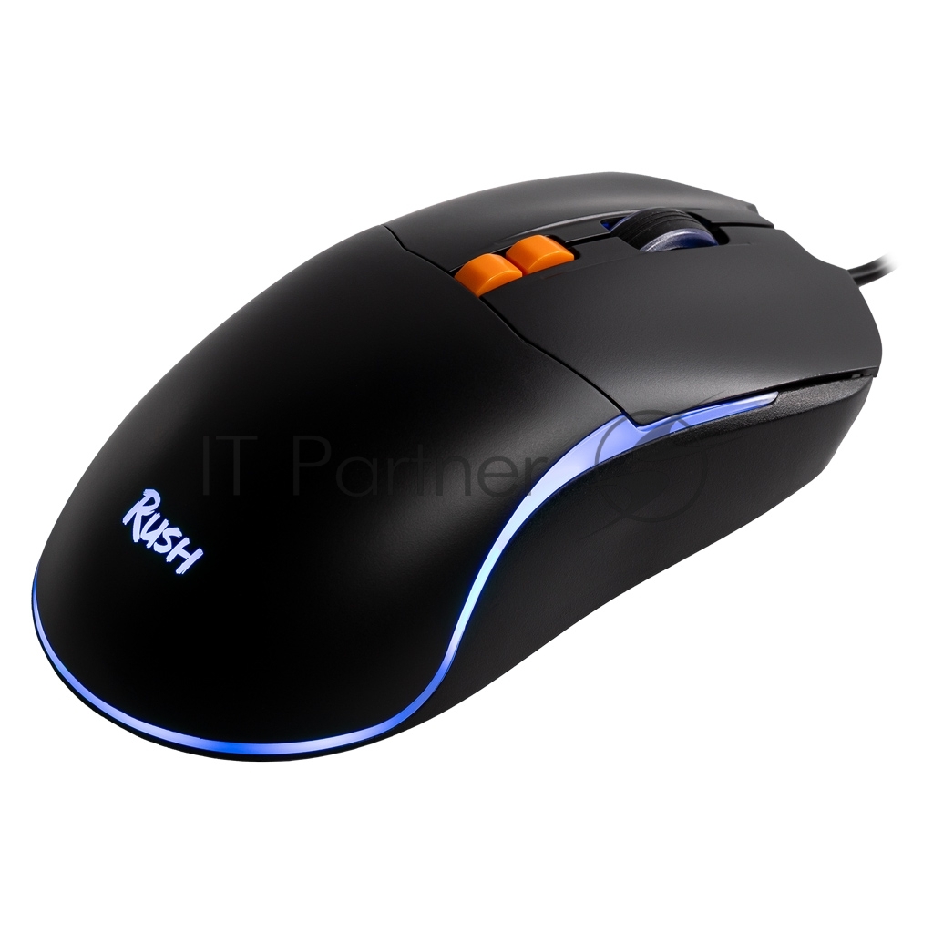 SBM-752G-K Мышь игровая проводная Smartbuy серия RUSH  X22  черная