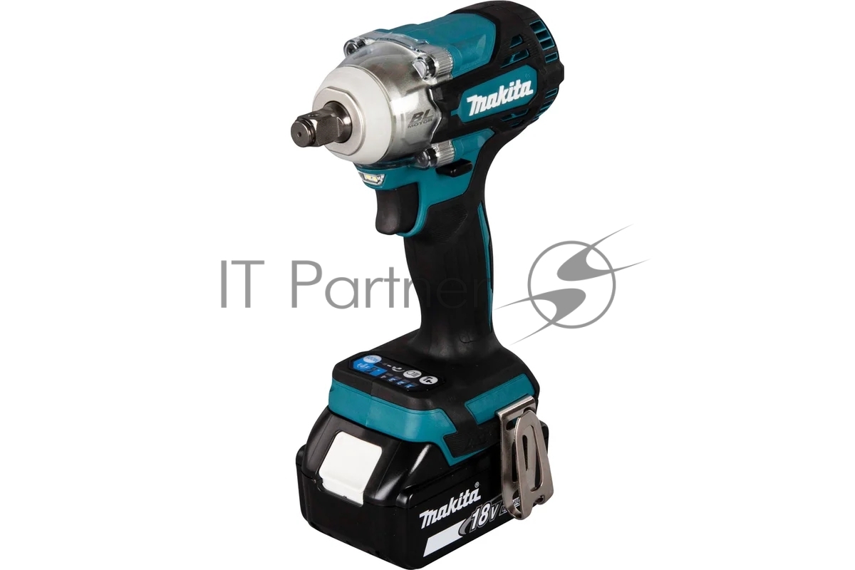 Гайковерт Makita DTW300RTJ аккум. патрон:квад.1/2" (кейс в комплекте)