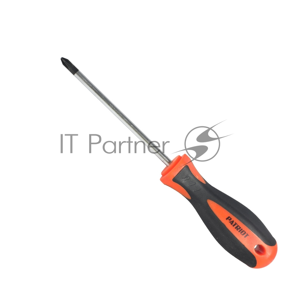 Отвертка Patriot PH1x100, CR-V, магнитная, двухкомпонентная рукоятка