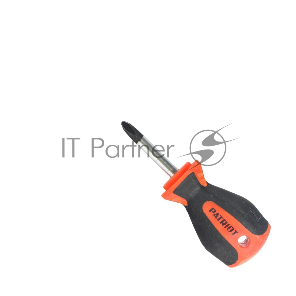 Отвертка Patriot PH2x38, CR-V, магнитная, двухкомпонентная рукоятка