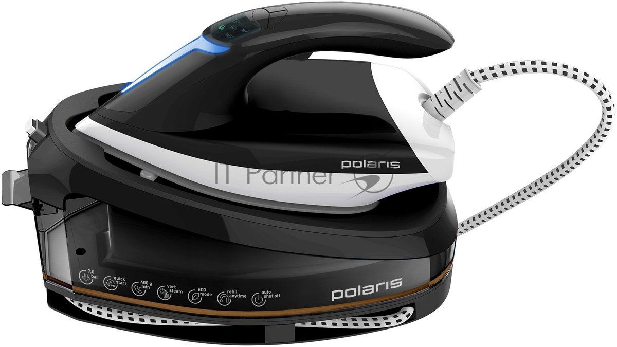 Парогенератор Polaris PSS 7510K 3000Вт черный/белый