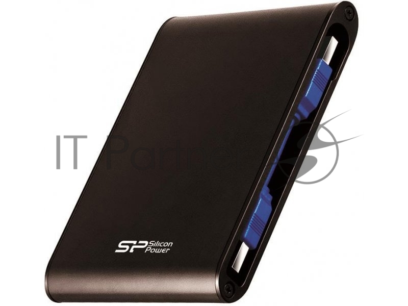 Внешний HDD Silicon Power External HDD 2.5" 1.0Tb Silicon Power Armor A80 SP010TbPHDA80S3K черный (USB 3.0, противоударный MIL-STD-810F, водонепроницаемый IPX7, защита от влаги и давления, держатель кабеля)