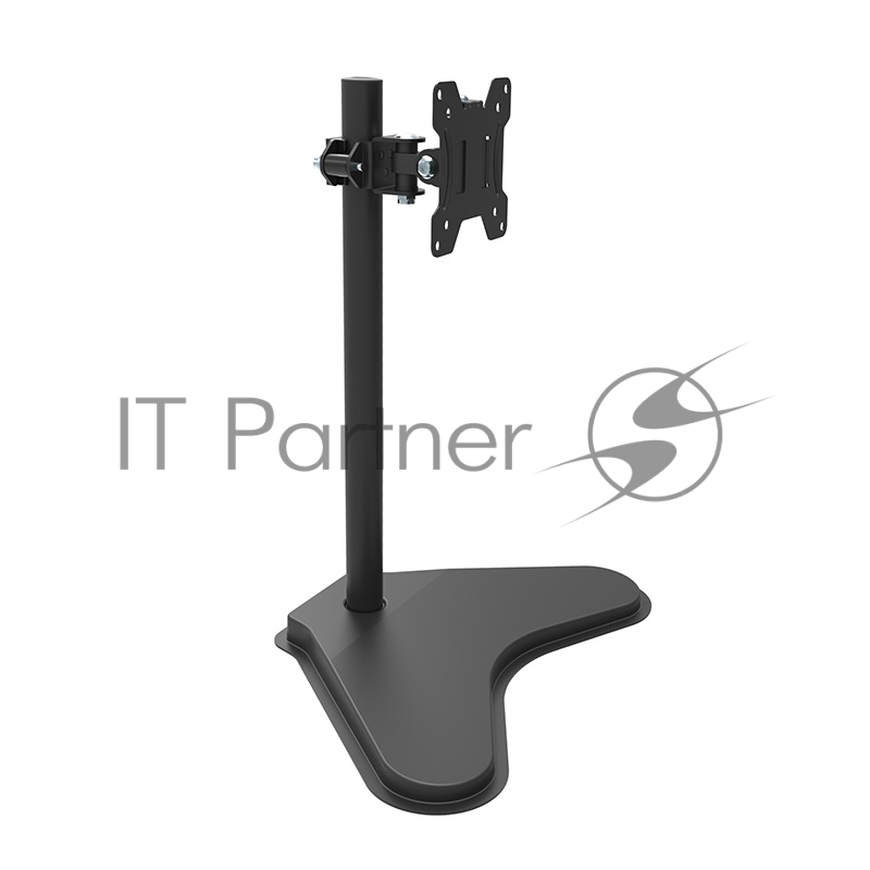 REXANT Кронштейн для монитора 13"-27" дюймов, настольный с подставкой серия Profi чёрный {13"-27" Максимальная нагрузка: 8 кг VESA: 75х75, 100х100 мм}