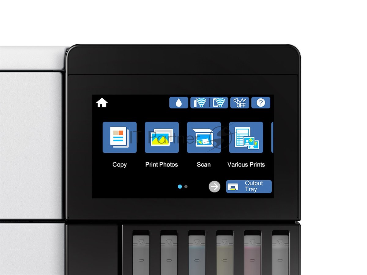 МФУ струйное Epson L8160 (C11CJ20404/403/402) A4 Duplex Net WiFi USB RJ-45 черно-белый