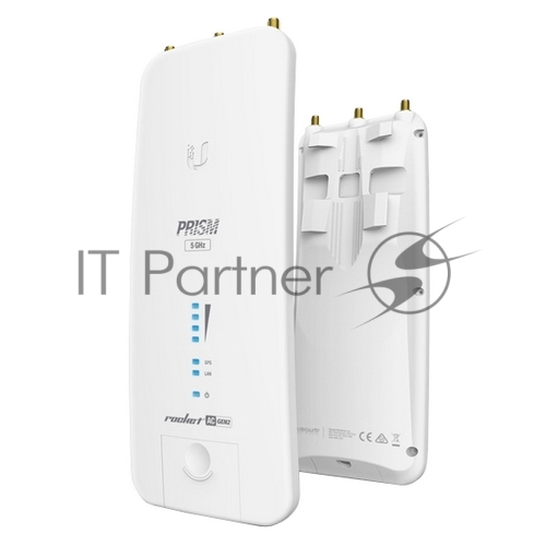 Точка доступа Ubiquiti RP-5AC-Gen2 Rocket 5AC PRISM Gen 2 Радиоустройство 5 ГГц, PtMP/PtP, airMAX ac, 2x RP-SMA, фильтры airPrism, GPS Sync