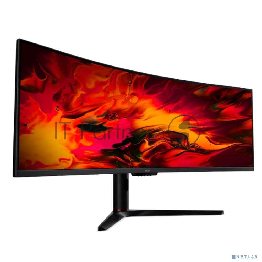 Монитор 49" Acer EI491CURSbmiipphx VA 5120x1440, 120 Гц, 4 мс, 32:9, 400 кд/м², 2xHDMI, 2xDP, 2x3 Вт, изогнутый экран 1800R, черный