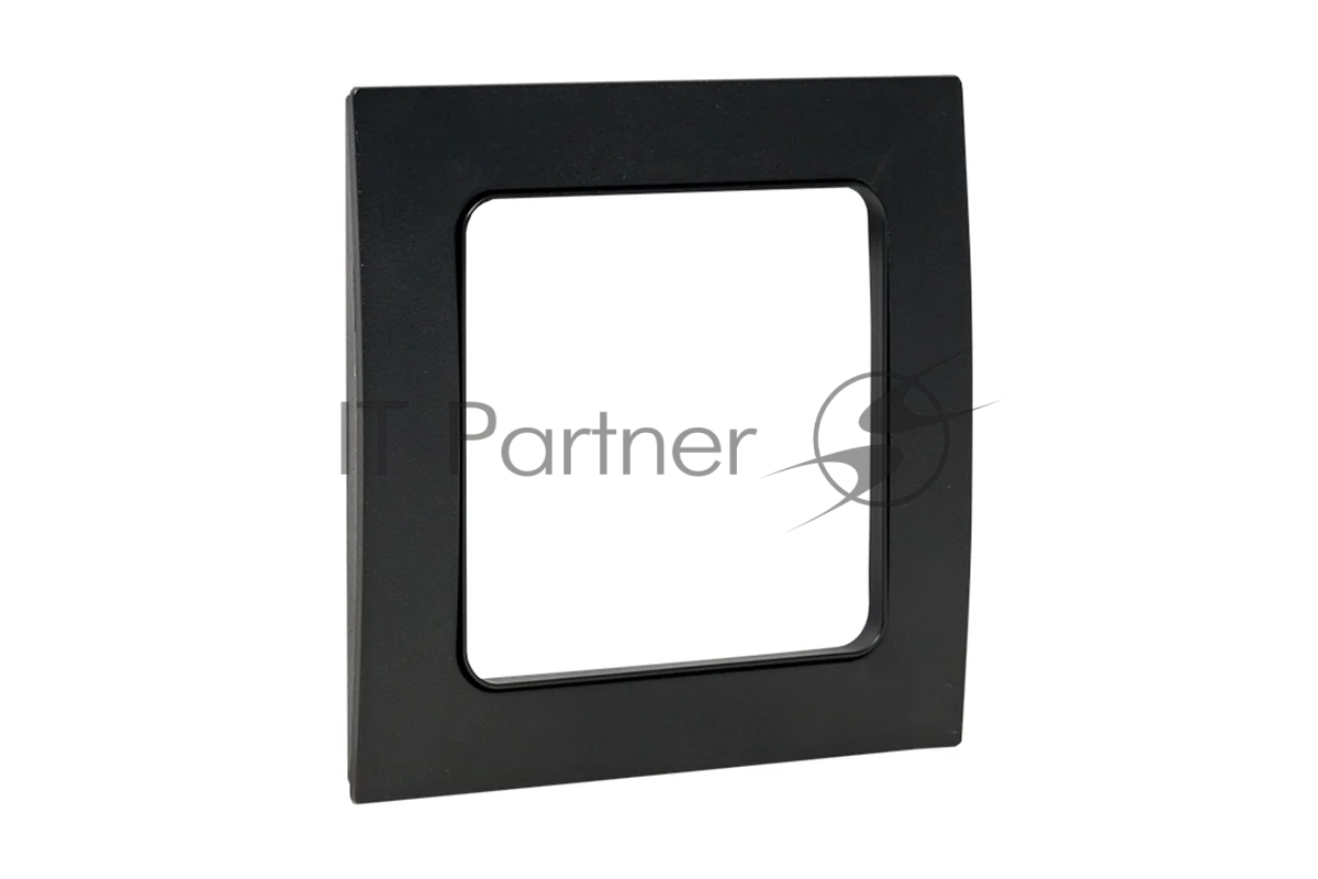 Рамка EKF EXM-G-302-30 Стокгольм PROxima 1-ая, черный