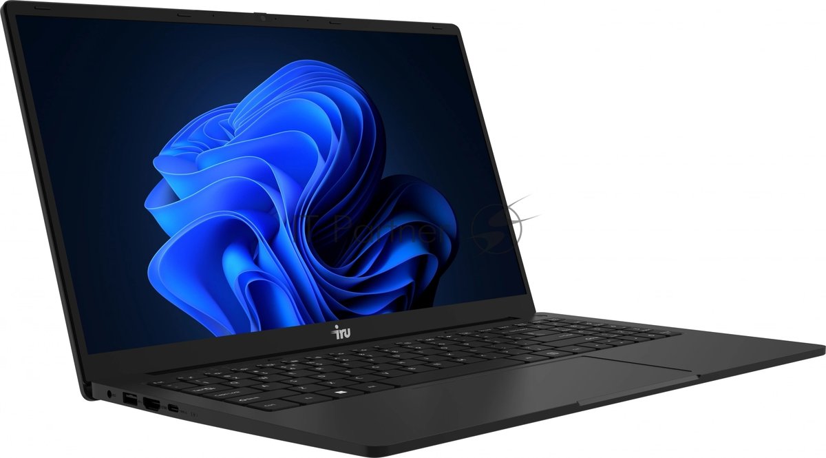 Ноутбук iRU Planio 15ING/N100/8Gb/SSD512Gb/15.6"/IPS/Intel Iris Xe Graphics/Без ОС/черный/1.75kg