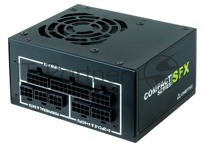 Блок питания Chieftec Compact CSN-550C Retail, 550Вт, 80 PLUS Gold, 80мм, модульный, черный
