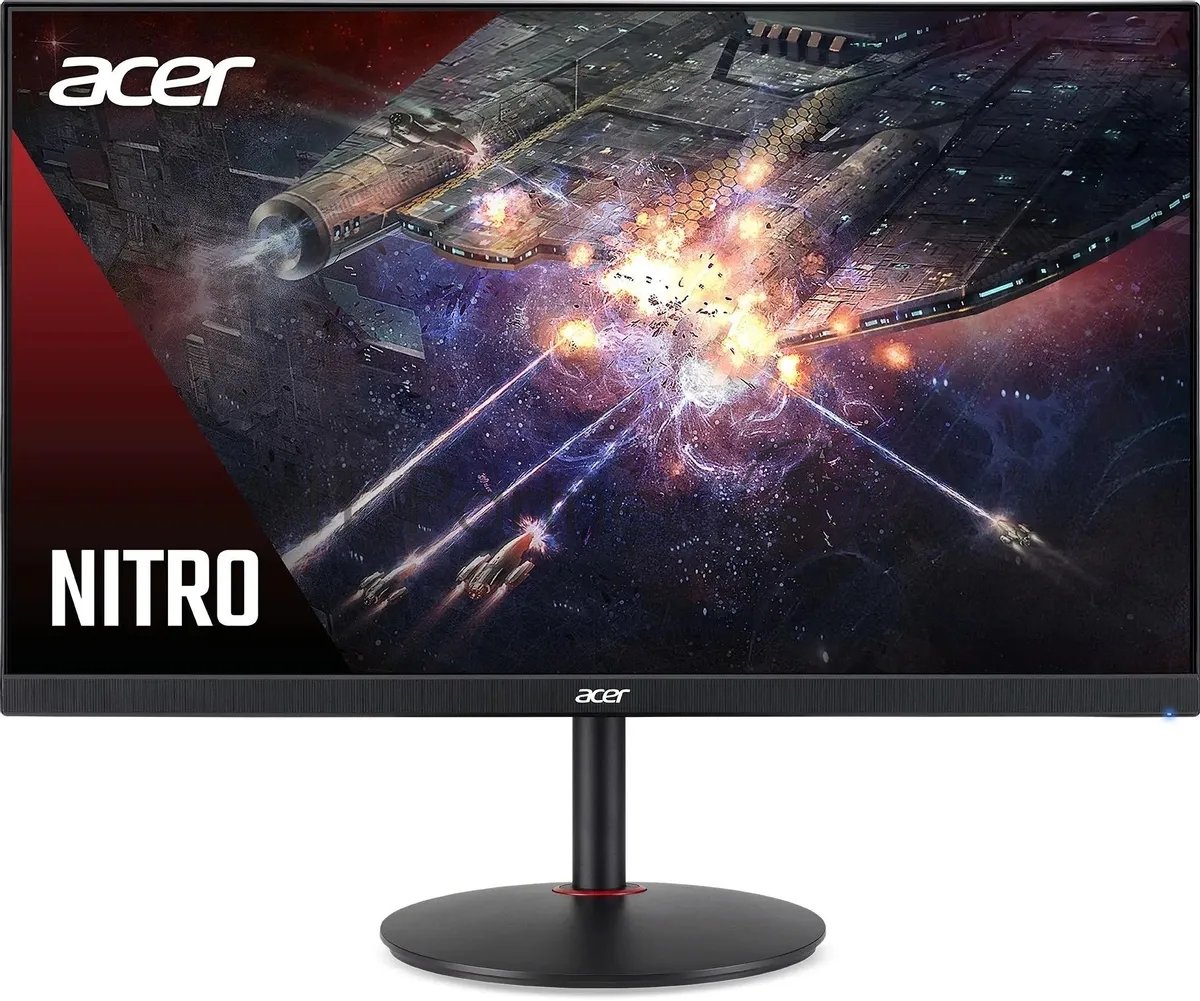 Монитор 27" Acer Nitro XV272UV3bmiiprx IPS 2560x1440, 180 Гц, 0.5 мс, 16:9, 350 кд/м2, 2xHDMI, 1хDP, 1x3.5 мм, черный